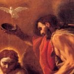 MATTIA PRETI - "Battesimo di Cristo"